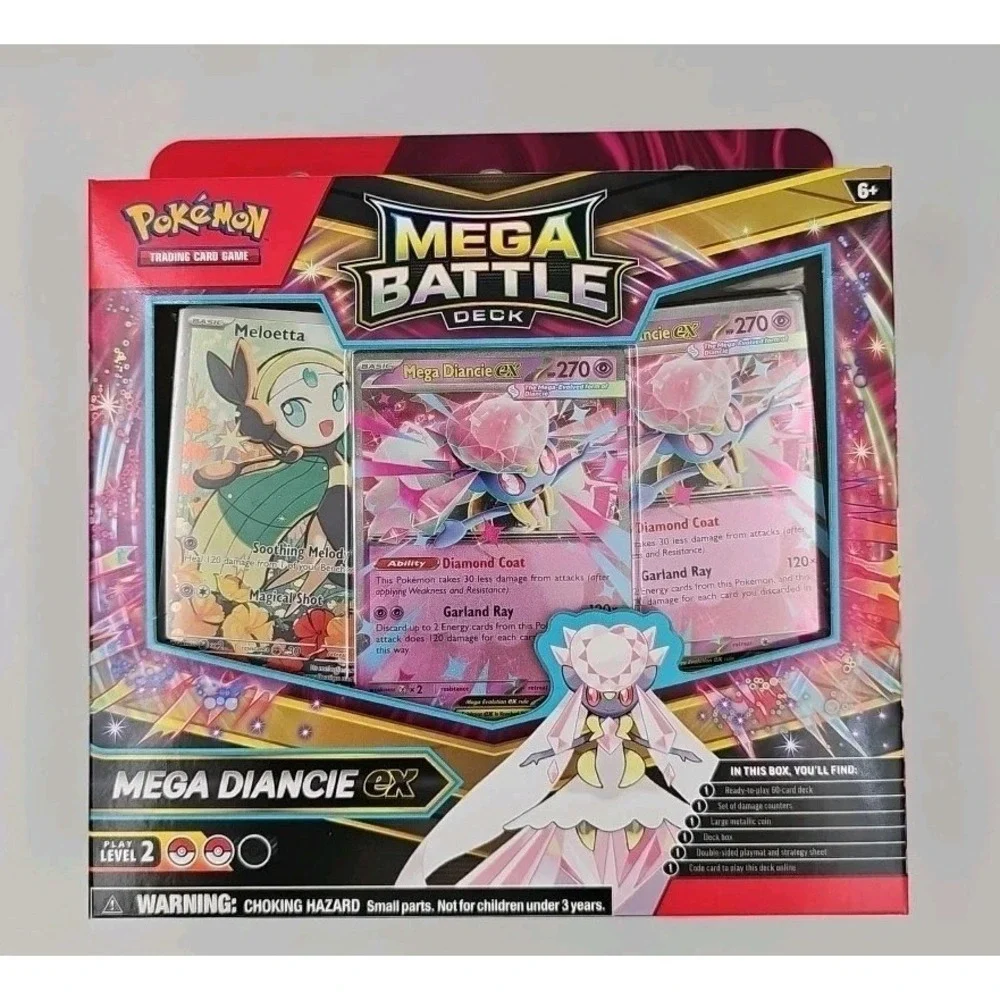Pokemon Mega Battle Deck Mega Diancie ex Brand New Factory Sealed‎